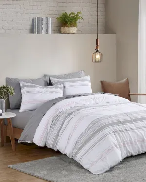 Horizon Stripe Duvet Set