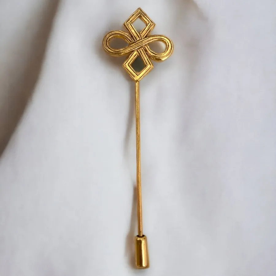 Infinity Knot Lapel Pin