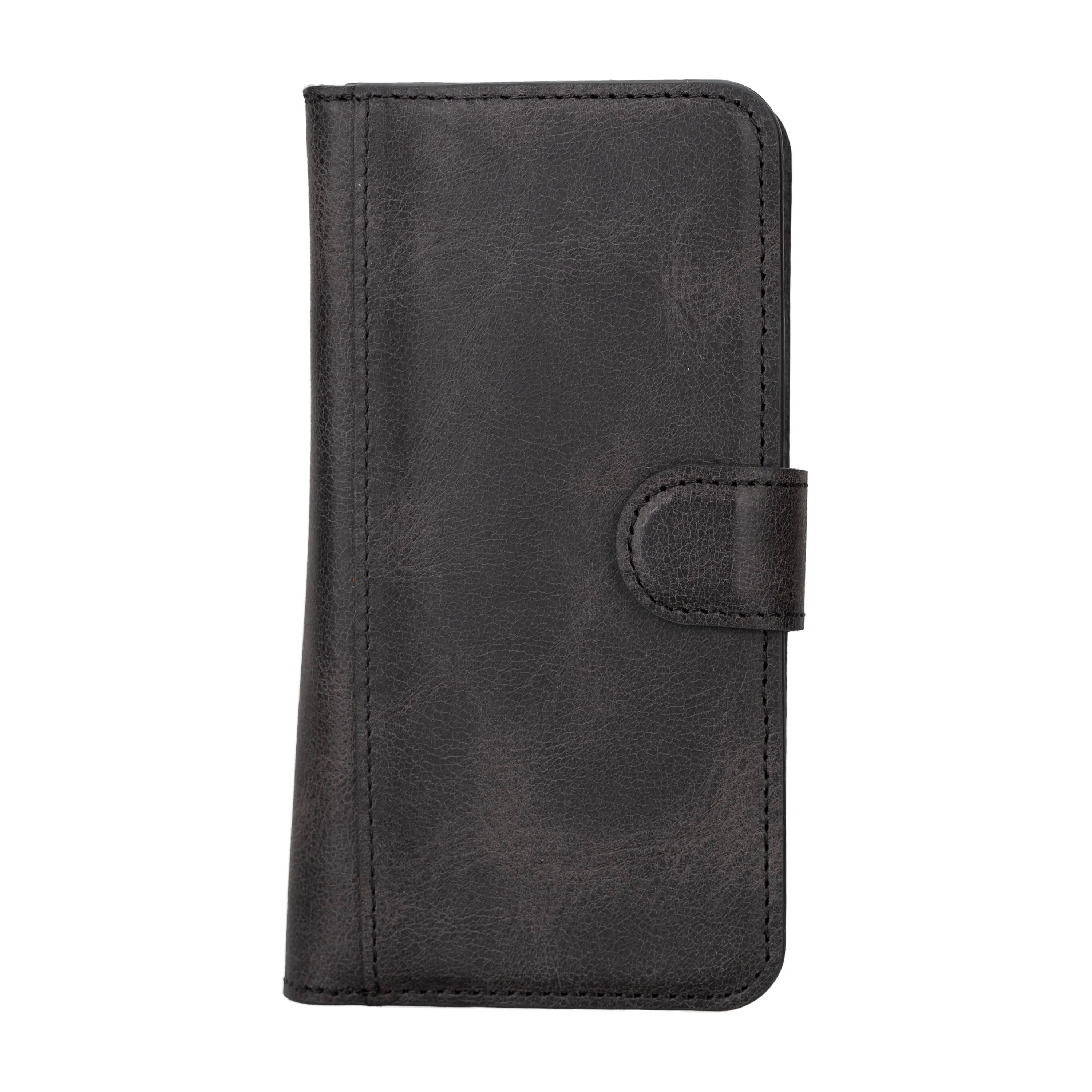 iPhone 15 Pro Dual Leather Wallet Case