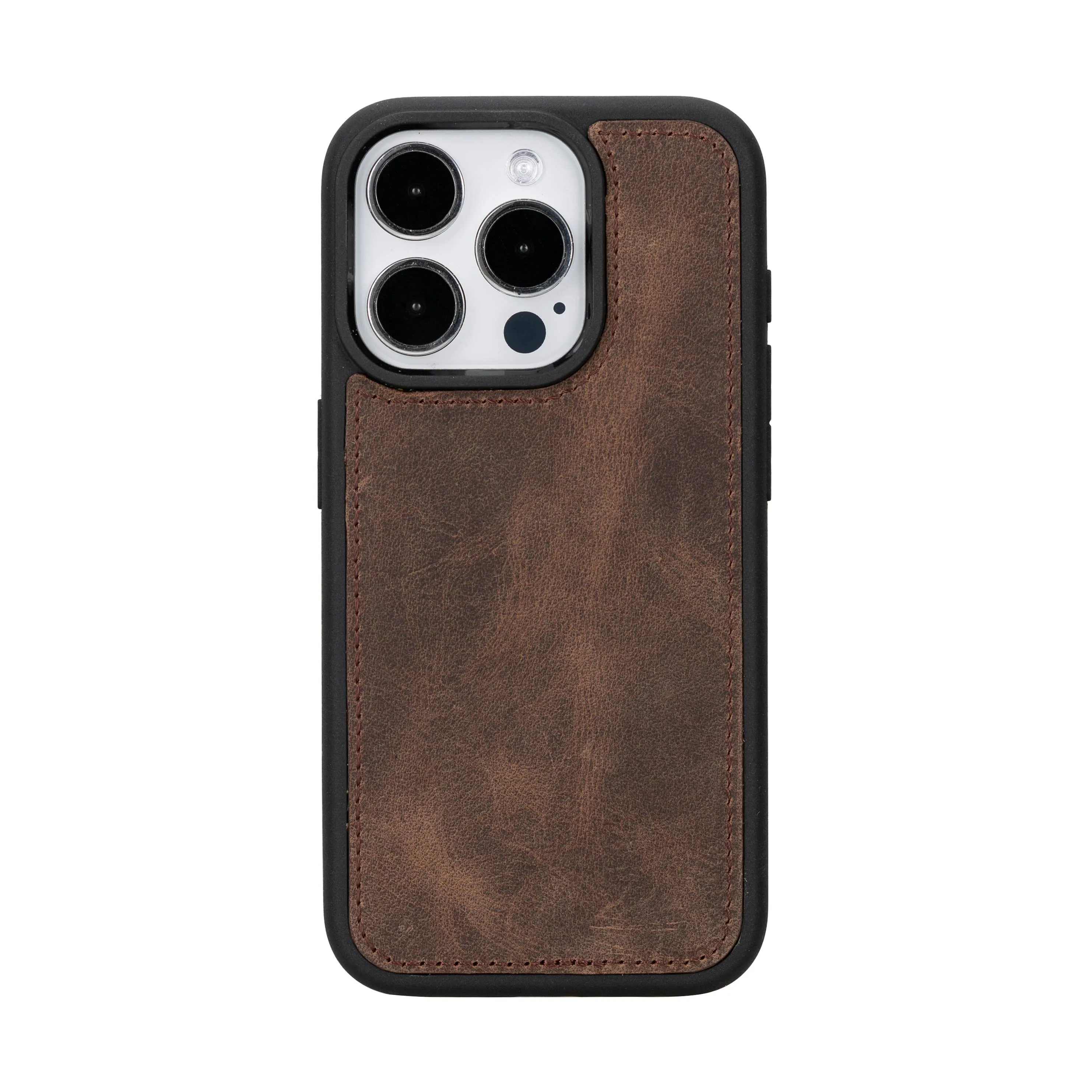 iPhone 15 Pro Dual Leather Wallet Case