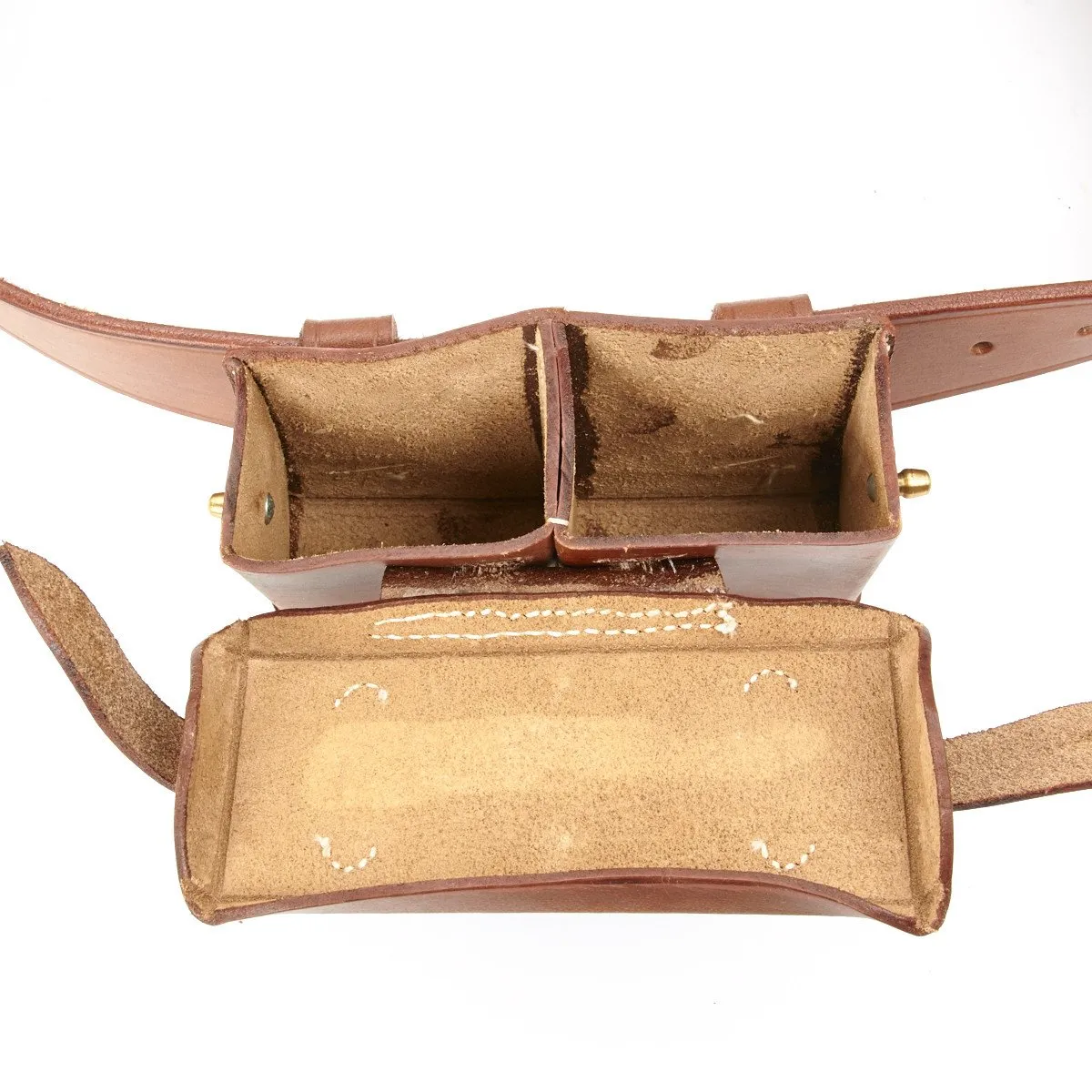 Japanese WWII Arisaka Ammunition Pouches & Belt Set