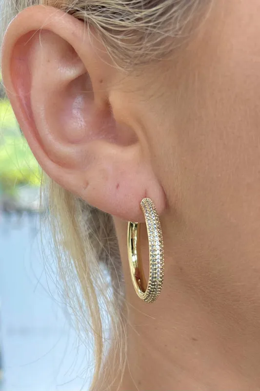 jennie gold hoops