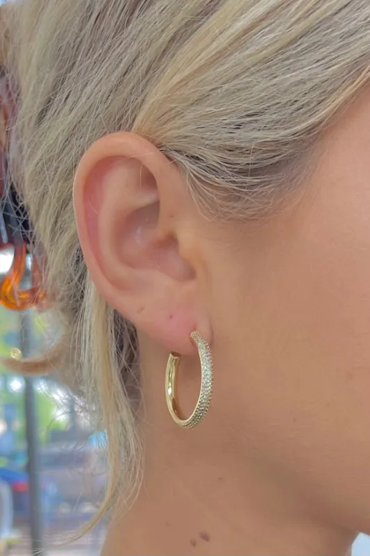 jennie gold hoops