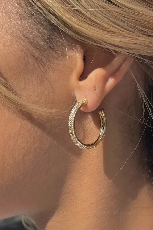 jennie gold hoops