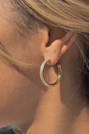 jennie gold hoops