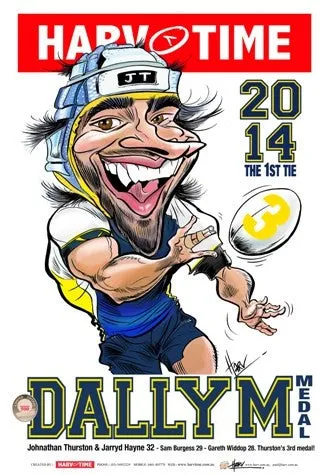 Jonathan Thurston, 2014 Dally M, Harv Time Poster