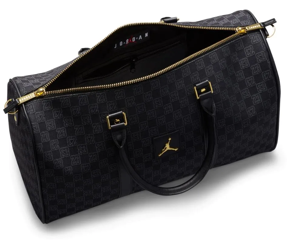 Jordan Monogram Duffle Bag Black