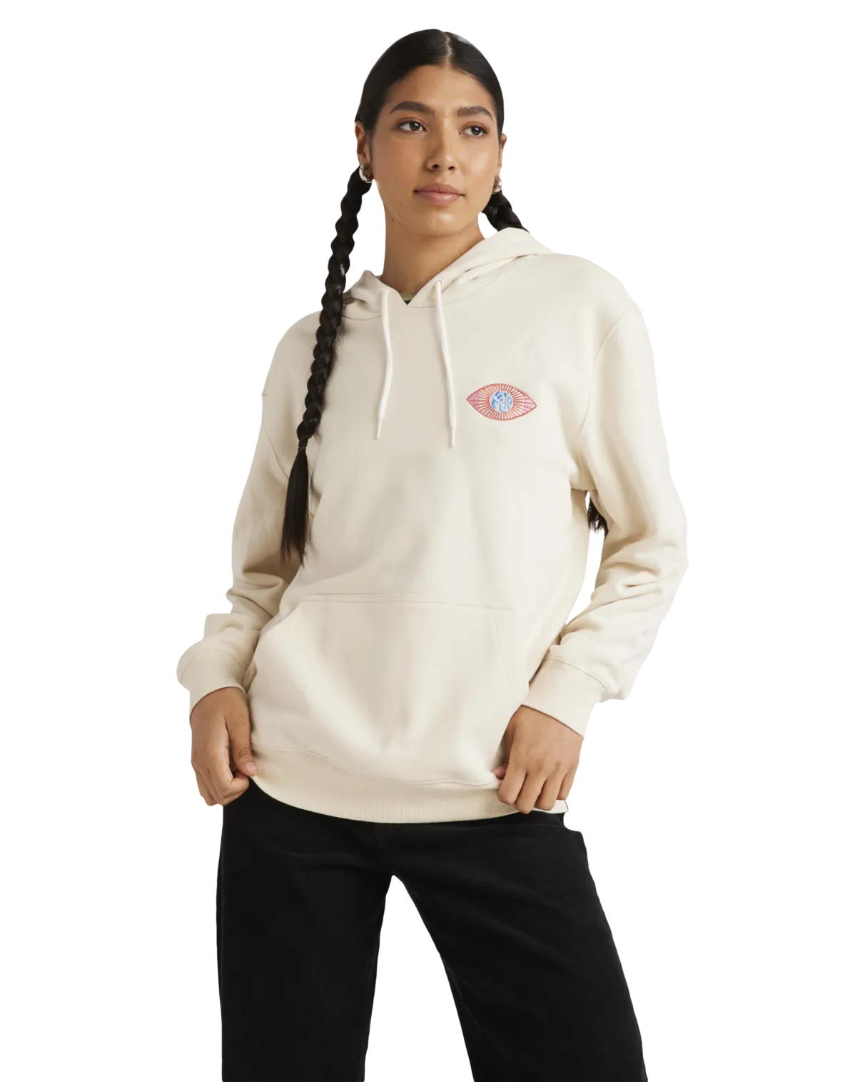 Jupiter Slouched Hoodie in Natural