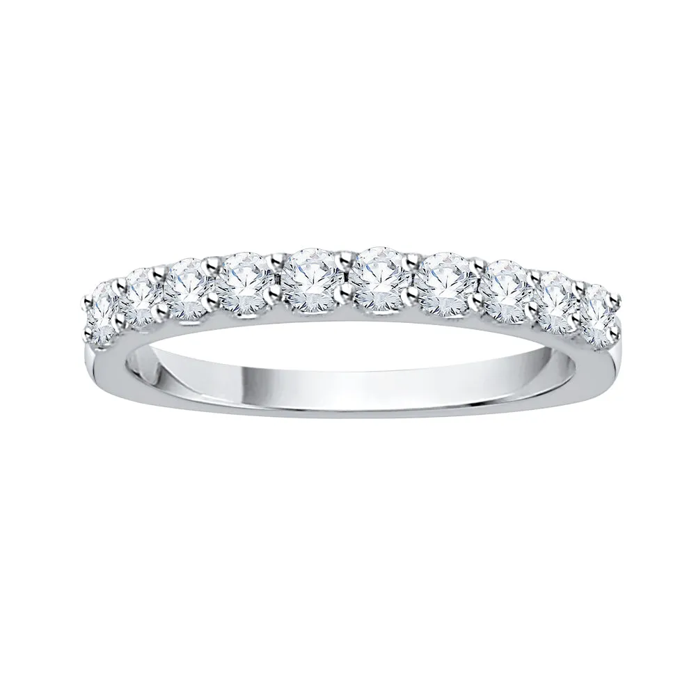 KATARINA Prong set Diamond Anniversary Ring (3/8 cttw)