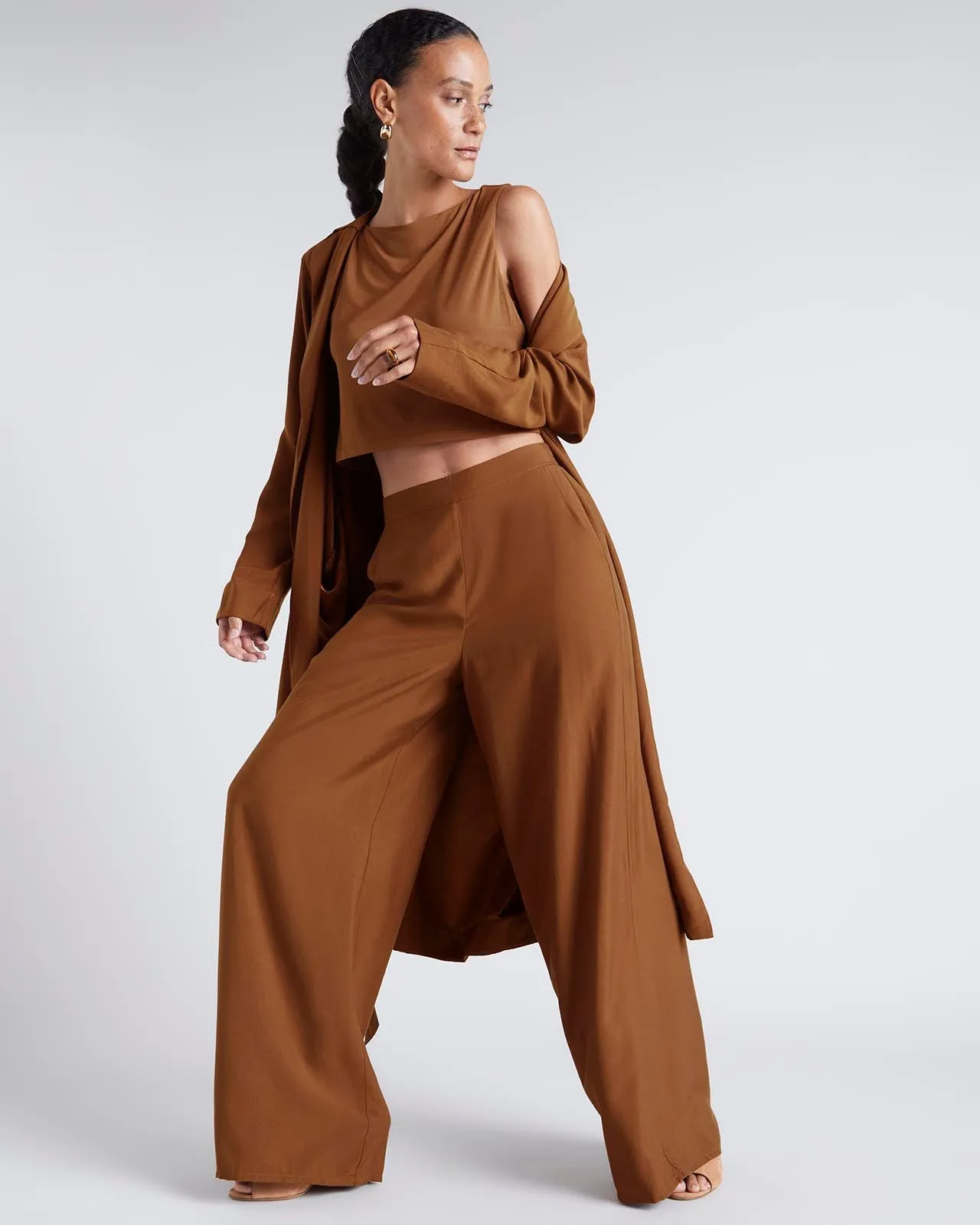 Kate Young x Splendid Cupro Pant