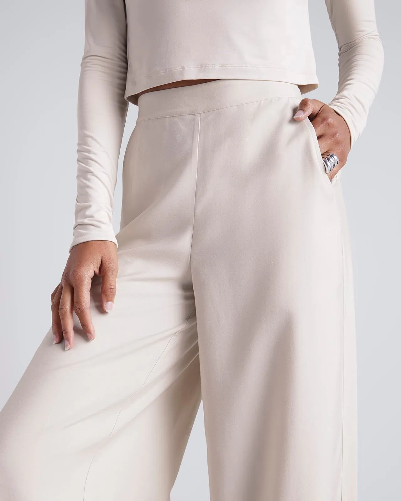 Kate Young x Splendid Cupro Pant