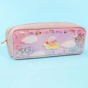 Kirby Glittery Warp Star Pencil Case