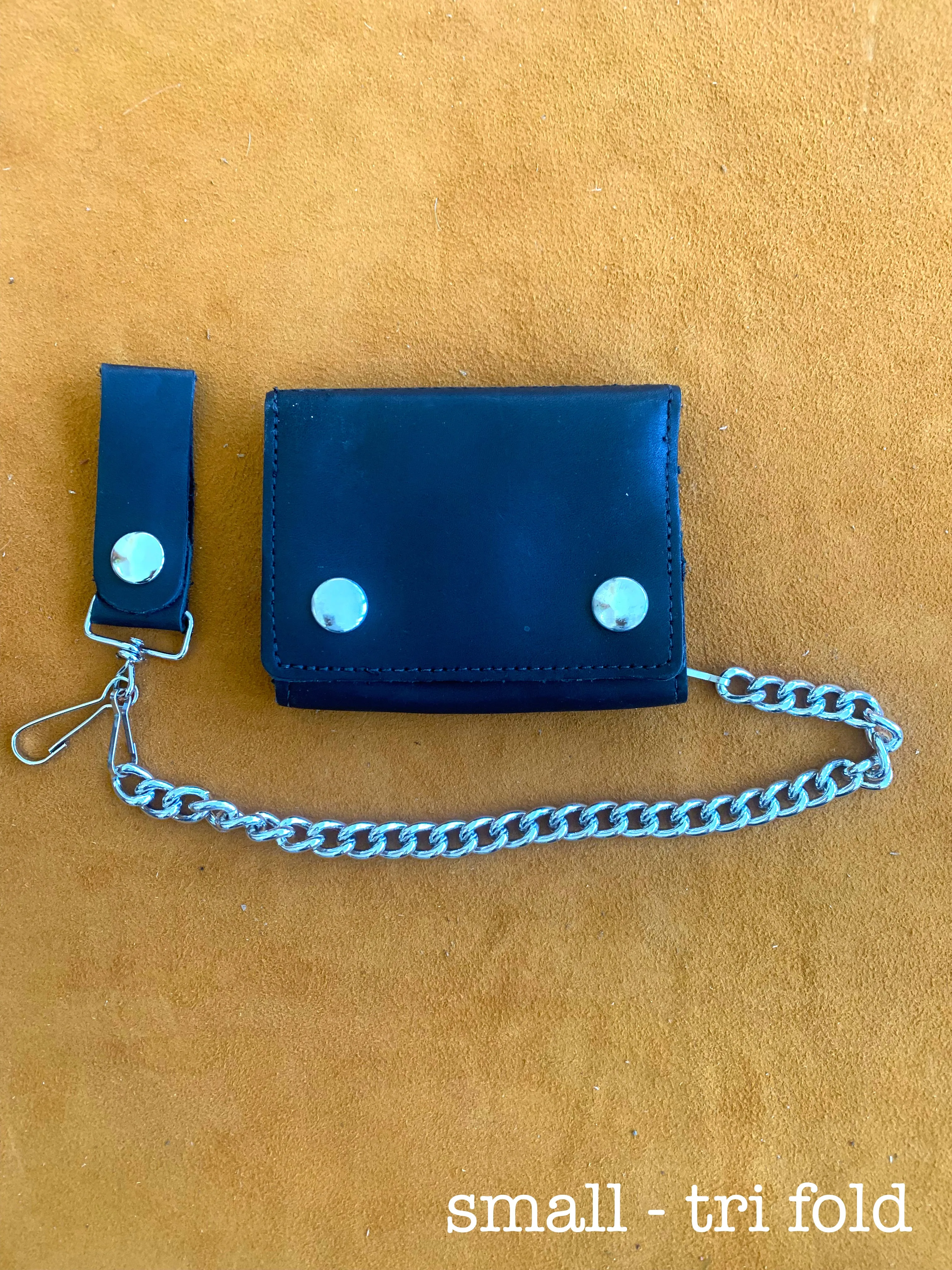 Leather Chain Wallet