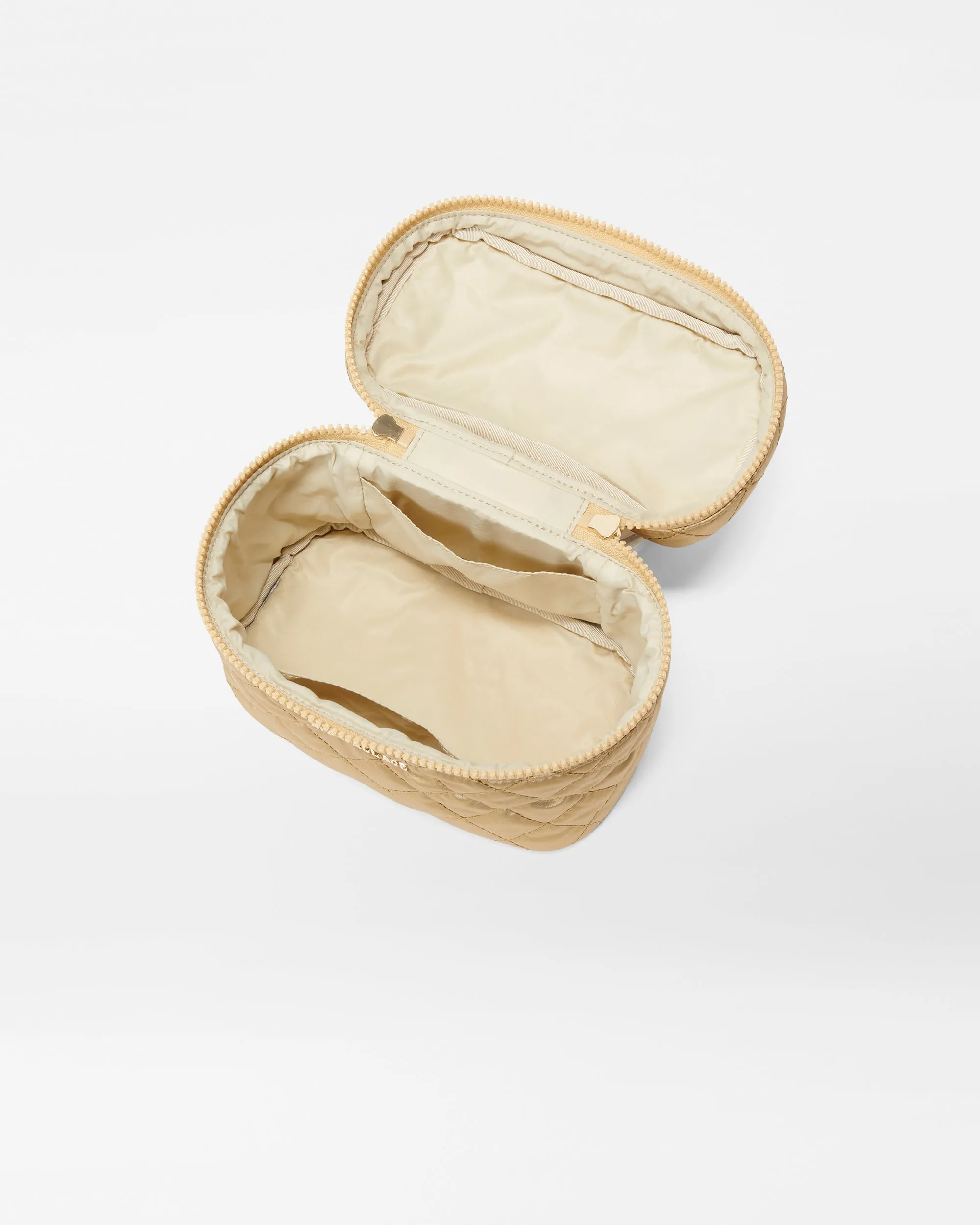 Light Gold Pearl Metallic Mini Vanity Case