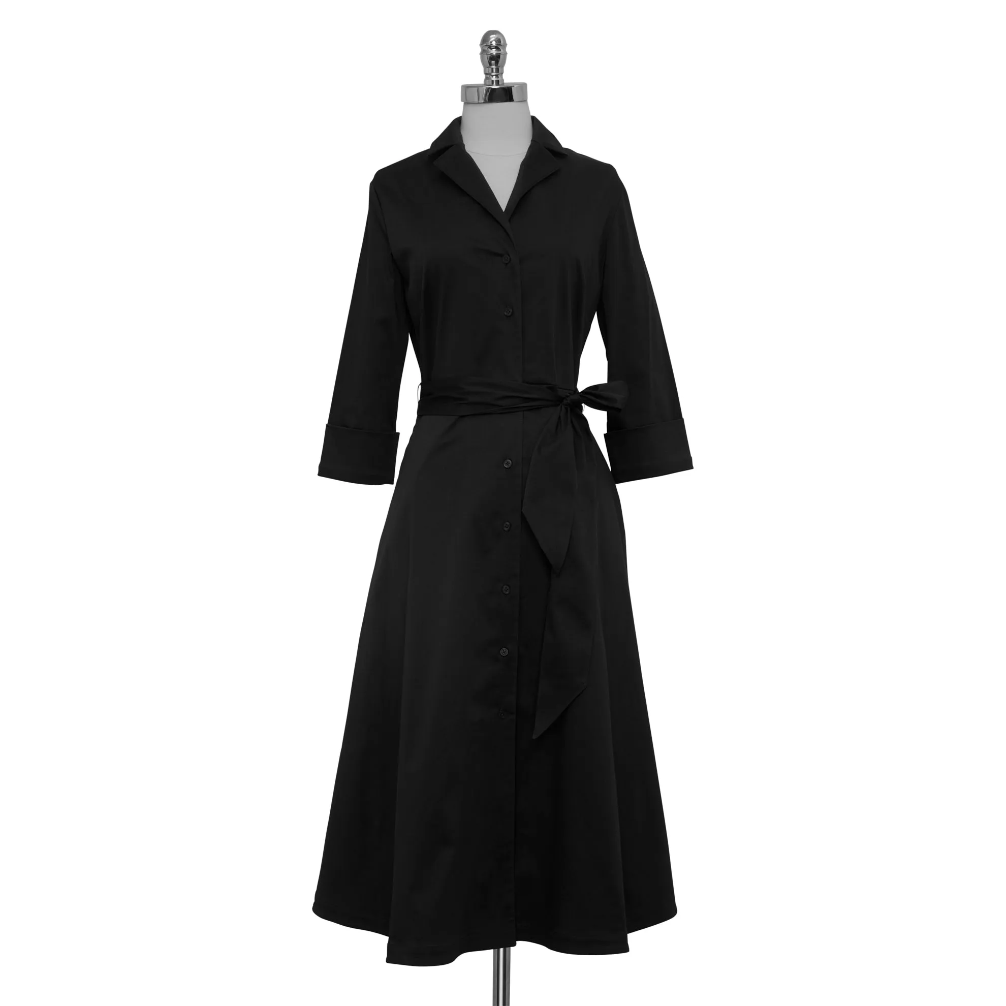 Long-Sleeve 1947 Dress