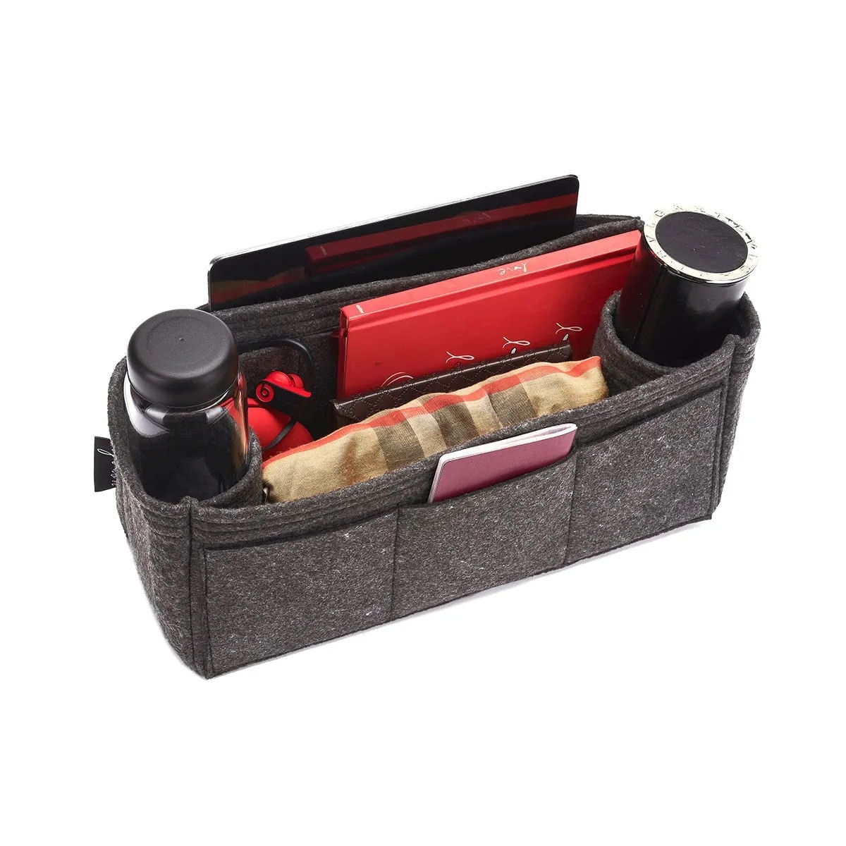 Louis Vuitton Artsy Organizer Insert, Bag Organizer with Double Bottle Holders and Exterior Pockets