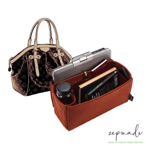 Louis Vuitton Tivoli GM Purse Organizer Insert, Bag Organizer with Laptop Compartment and Pen Holder