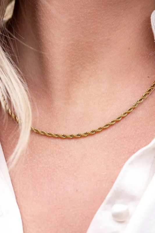 LUXE GOLD ROPE CHAIN