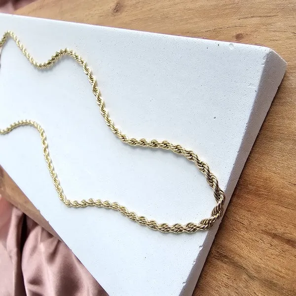 LUXE GOLD ROPE CHAIN