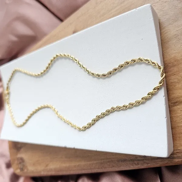 LUXE GOLD ROPE CHAIN