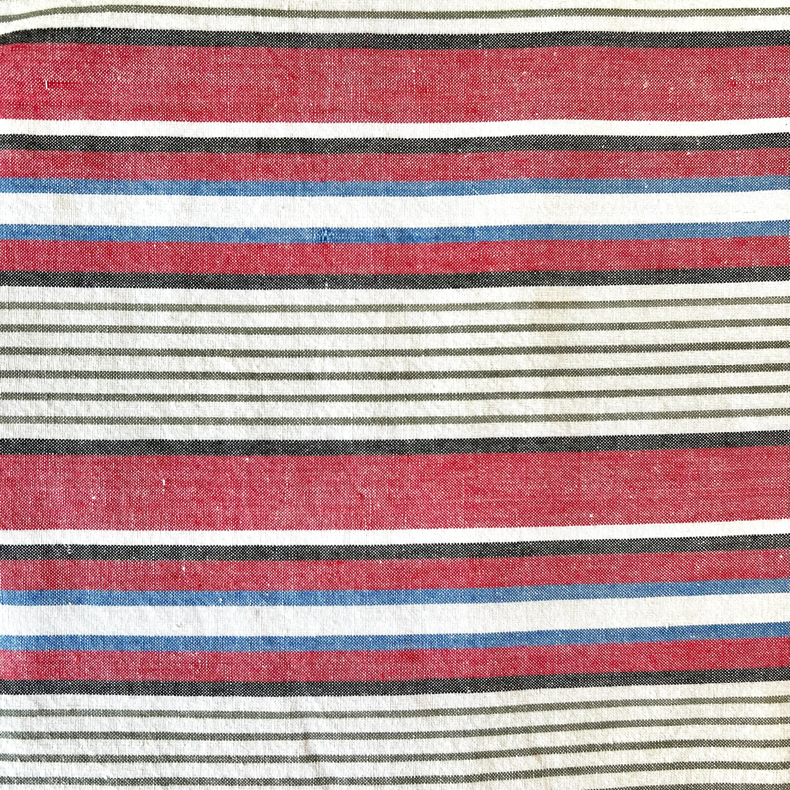 Madras Stripe Cotton Fabric