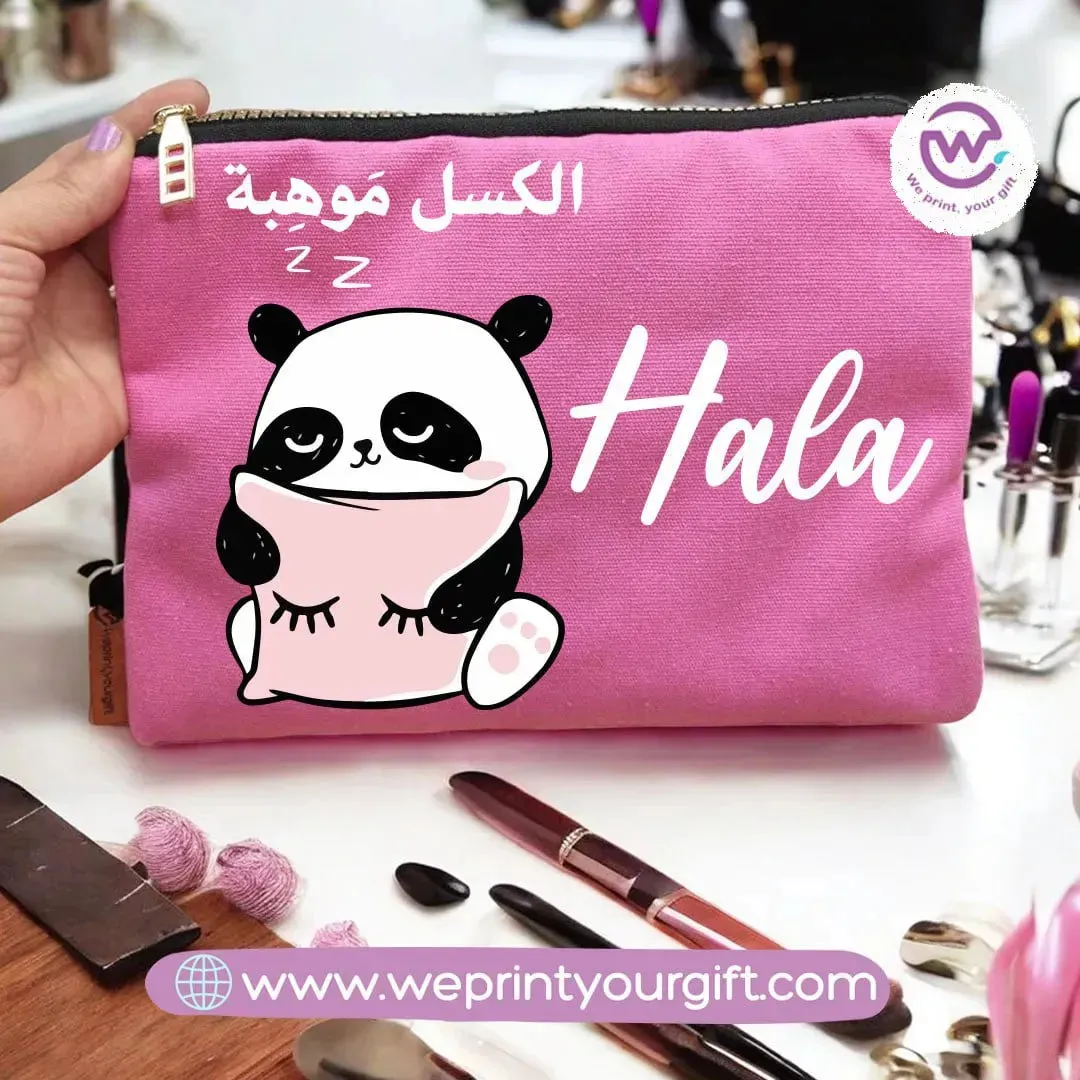 Makeup & Pencil Case- Panda