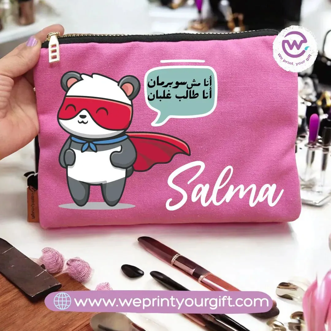 Makeup & Pencil Case- Panda