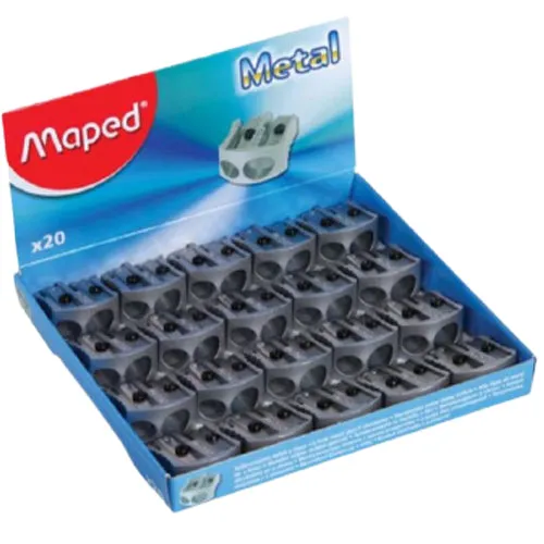 Maped Sharpner 2Hole Metal