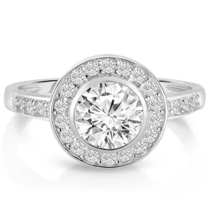 Marie Chunky Solitaire Engagement Ring