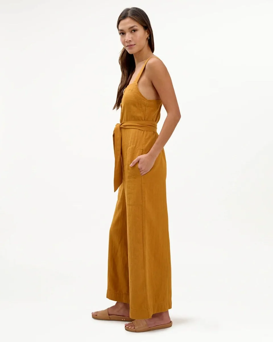 Mary Lawless Lee x Splendid Button Jumpsuit