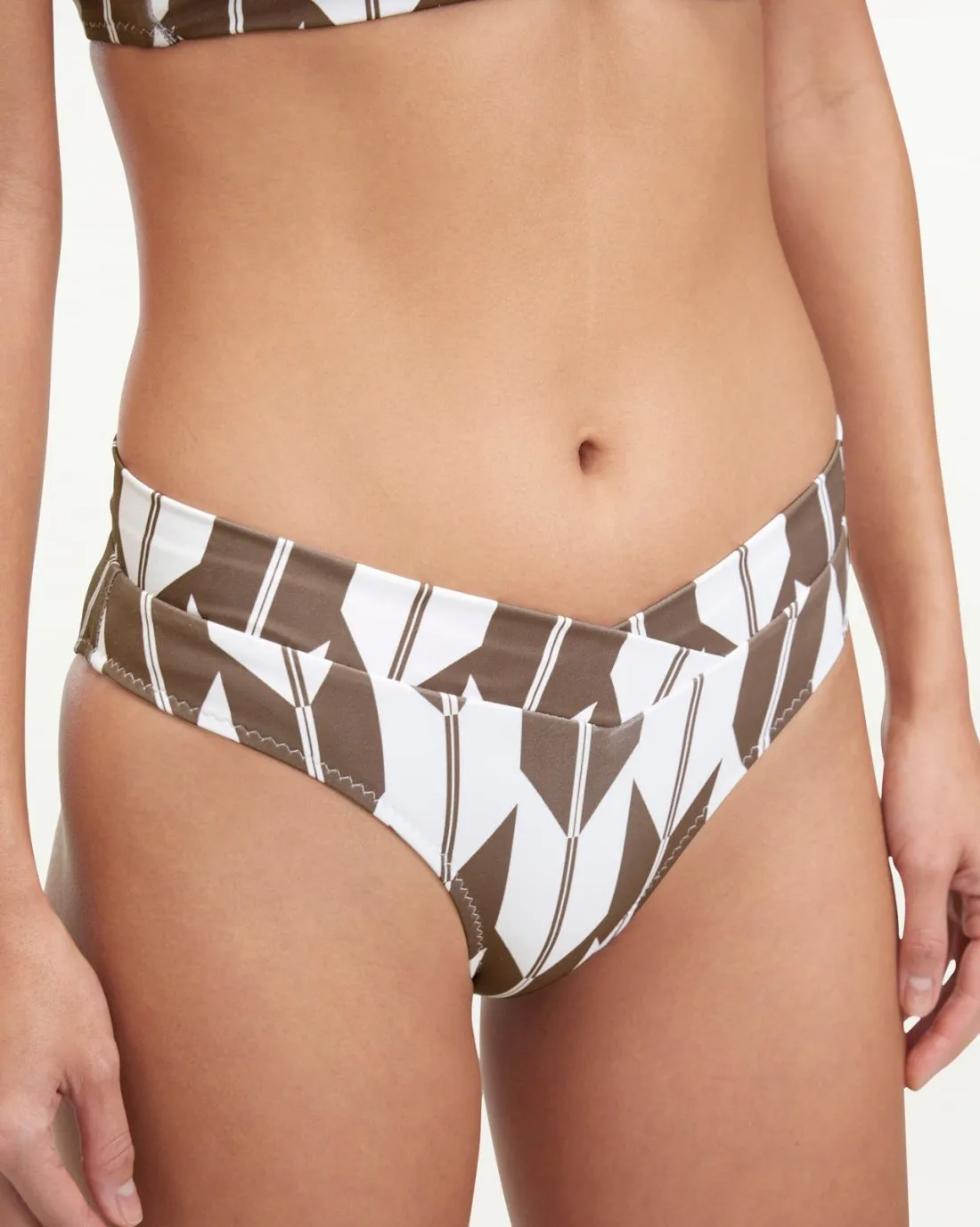 Mary Lawless Lee x Splendid V-Front Swim Bottom