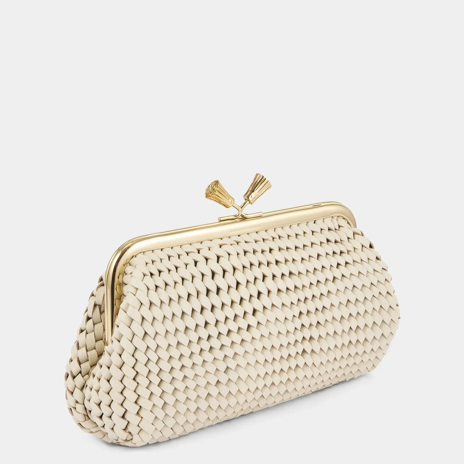 Maud Plaited Tassel Clutch