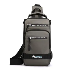 Men Multifunction USB Charging Port Backpack