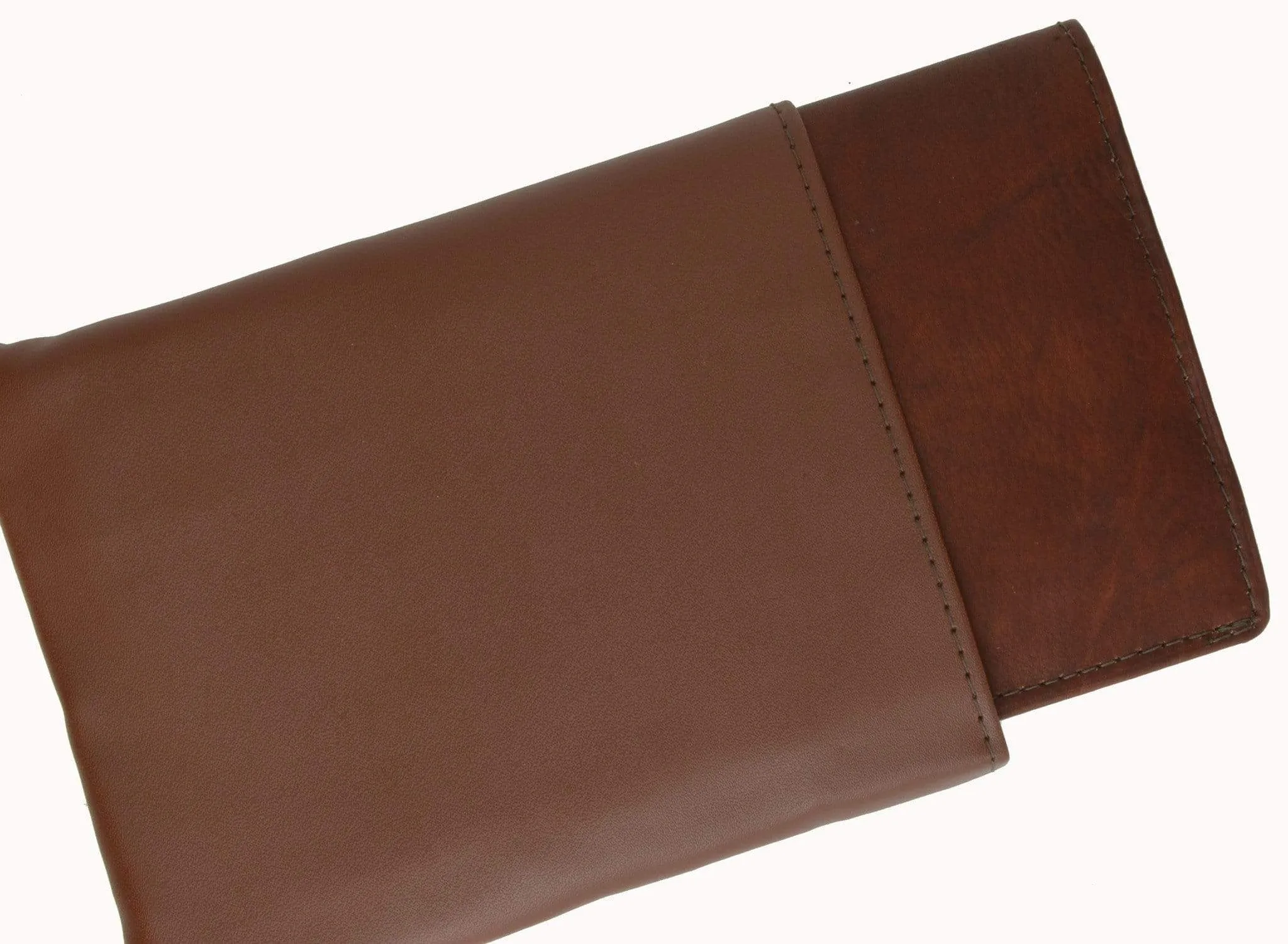 Mens Genuine Leather Card Holder ID Coin Pouch Bifold Wallet 1518 CF