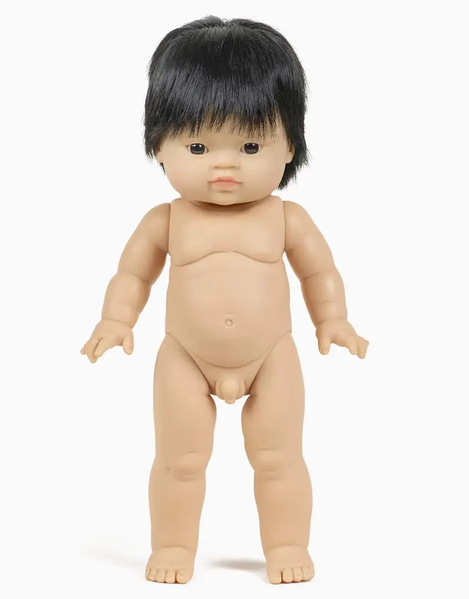 Minikane Standing Baby Doll (37cm)— Jude-léo  (Clothing Sold Separately)