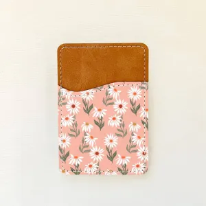 Misc Florals Leather Card Holder