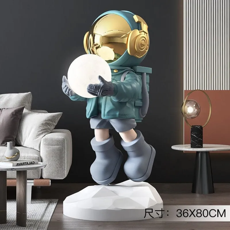 Modern Artistic Crafted Astronaut Statue Sculpture