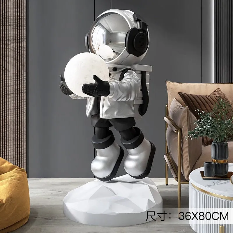 Modern Artistic Crafted Astronaut Statue Sculpture