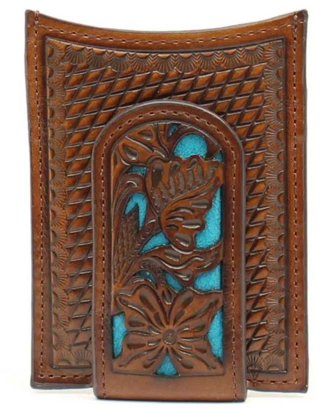 Money Clip with Turquoise Filagree, N5426527