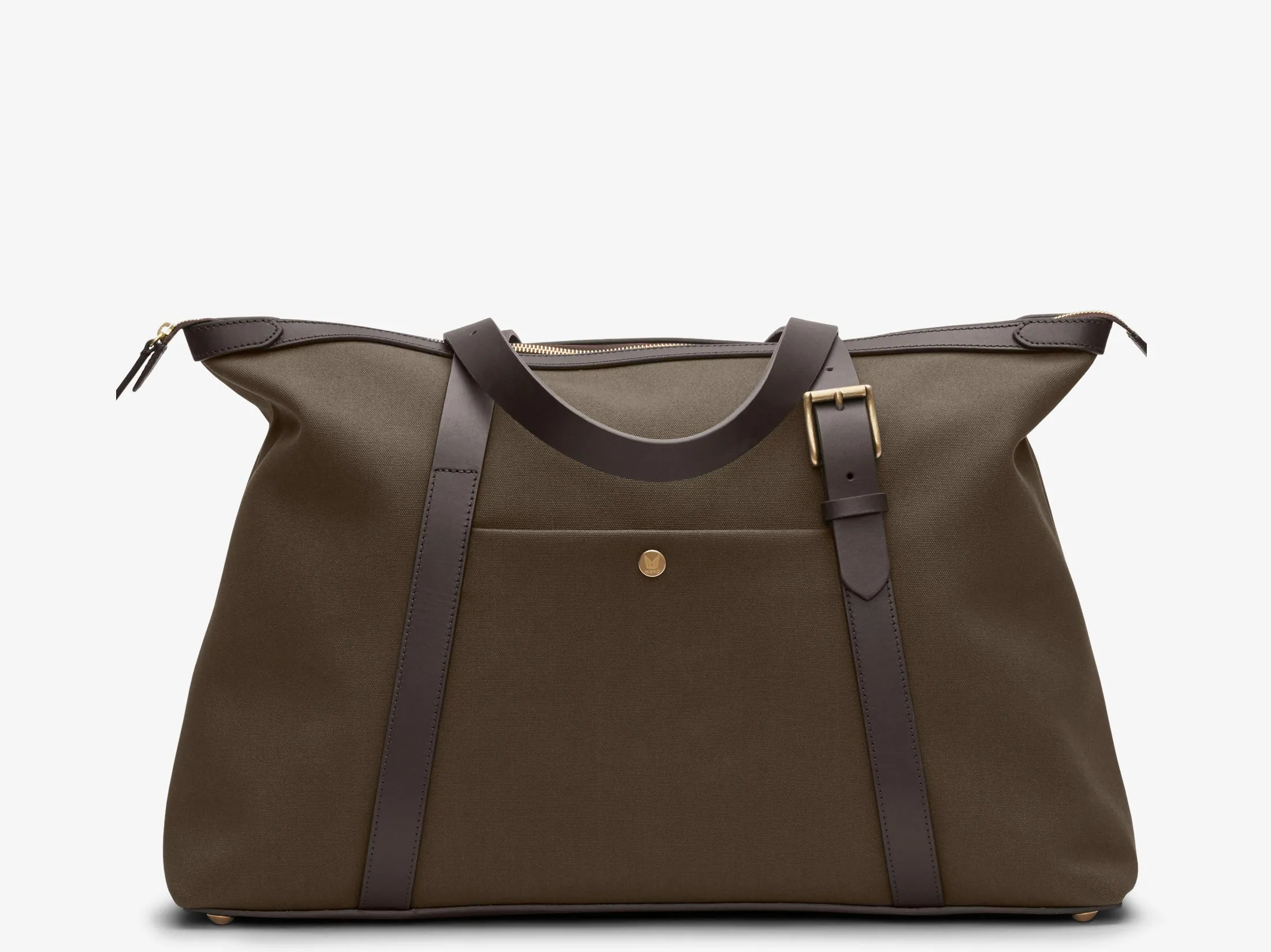 M/S Holdall – Army/Dark Brown