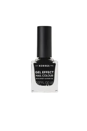 Nail Color Black 100 Gel Effect