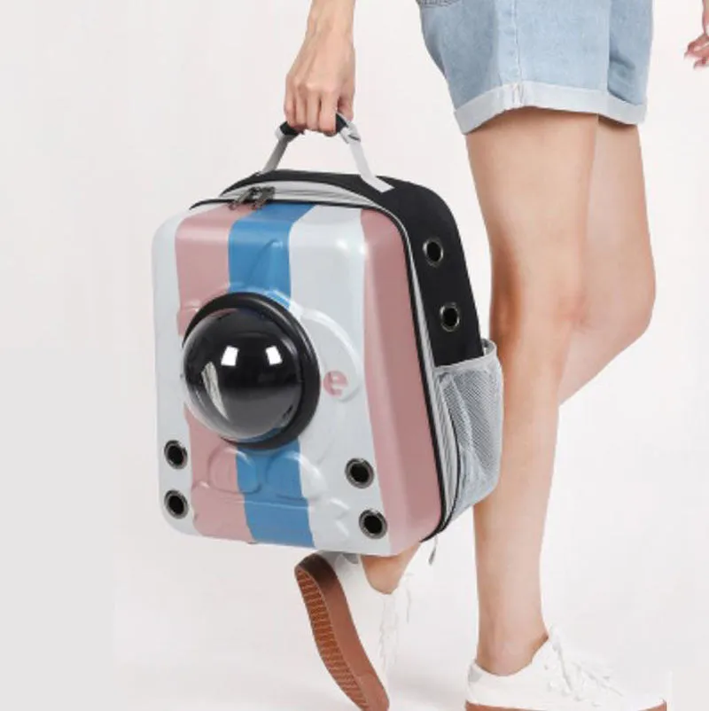 New portable pet space backpack