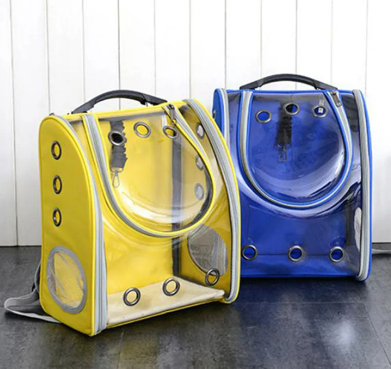 New transparent folding backpack for cats and dogs