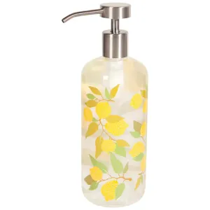 Now Designs - Lemons Glass Soap Pump