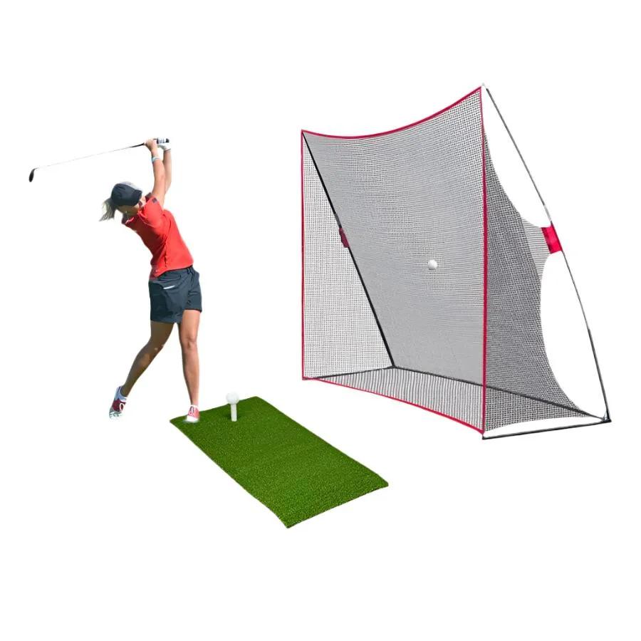 NS 10 Foot Hitting Net with 1 x 2' Hitting Mat