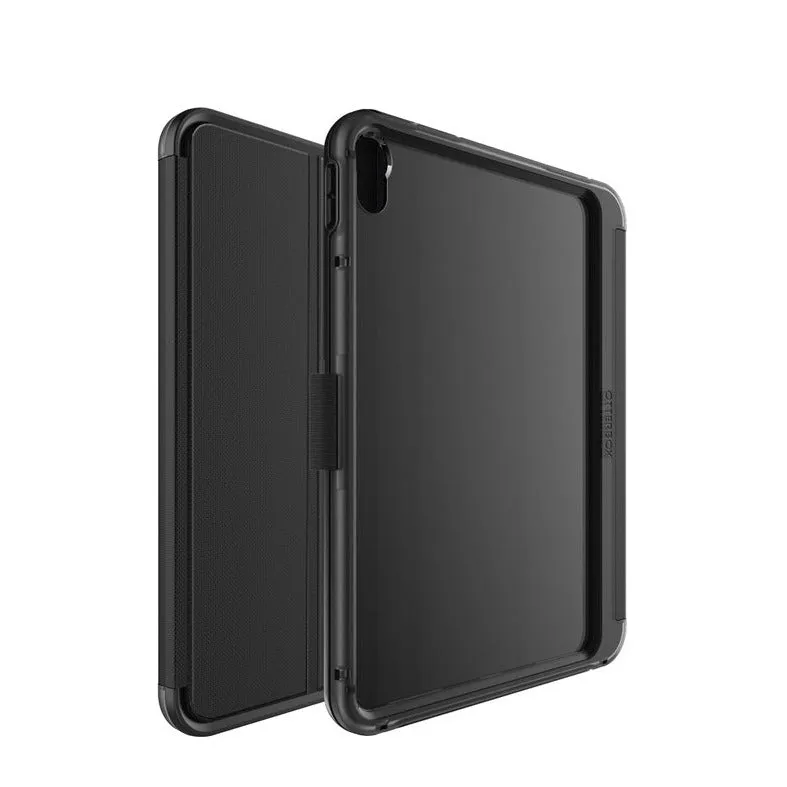 Otterbox - iPad 10.9" (2022) Protective Case Symmetry Folio Series   Apple Pencil Holder (77-89975) - Black