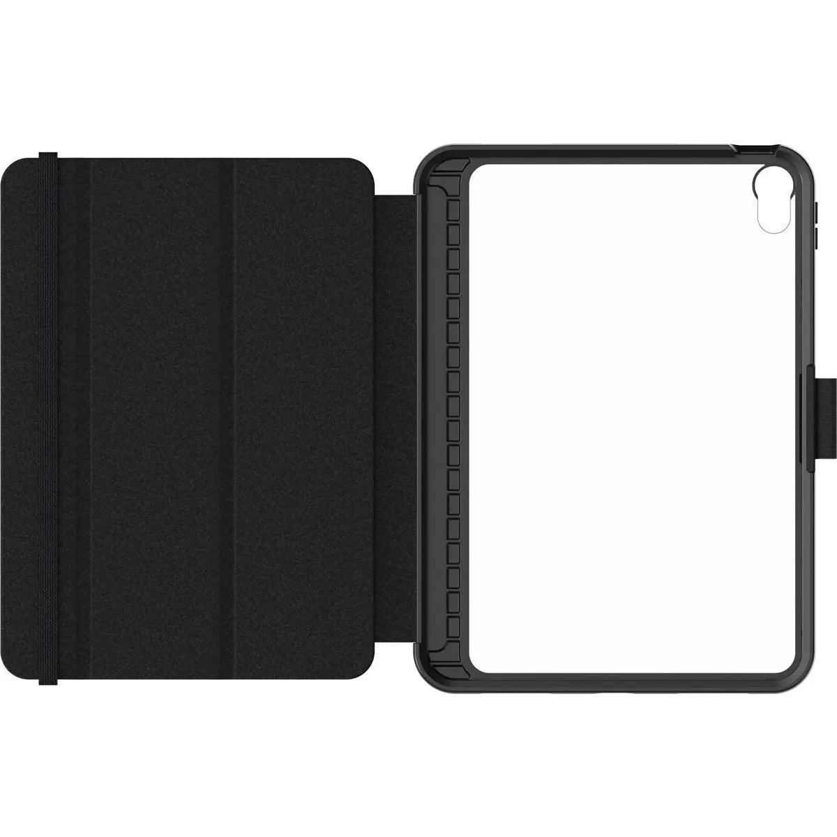 Otterbox - iPad 10.9" (2022) Protective Case Symmetry Folio Series   Apple Pencil Holder (77-89975) - Black