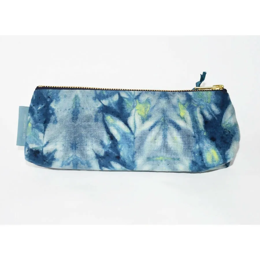 Pencil Case - Shibori Linen