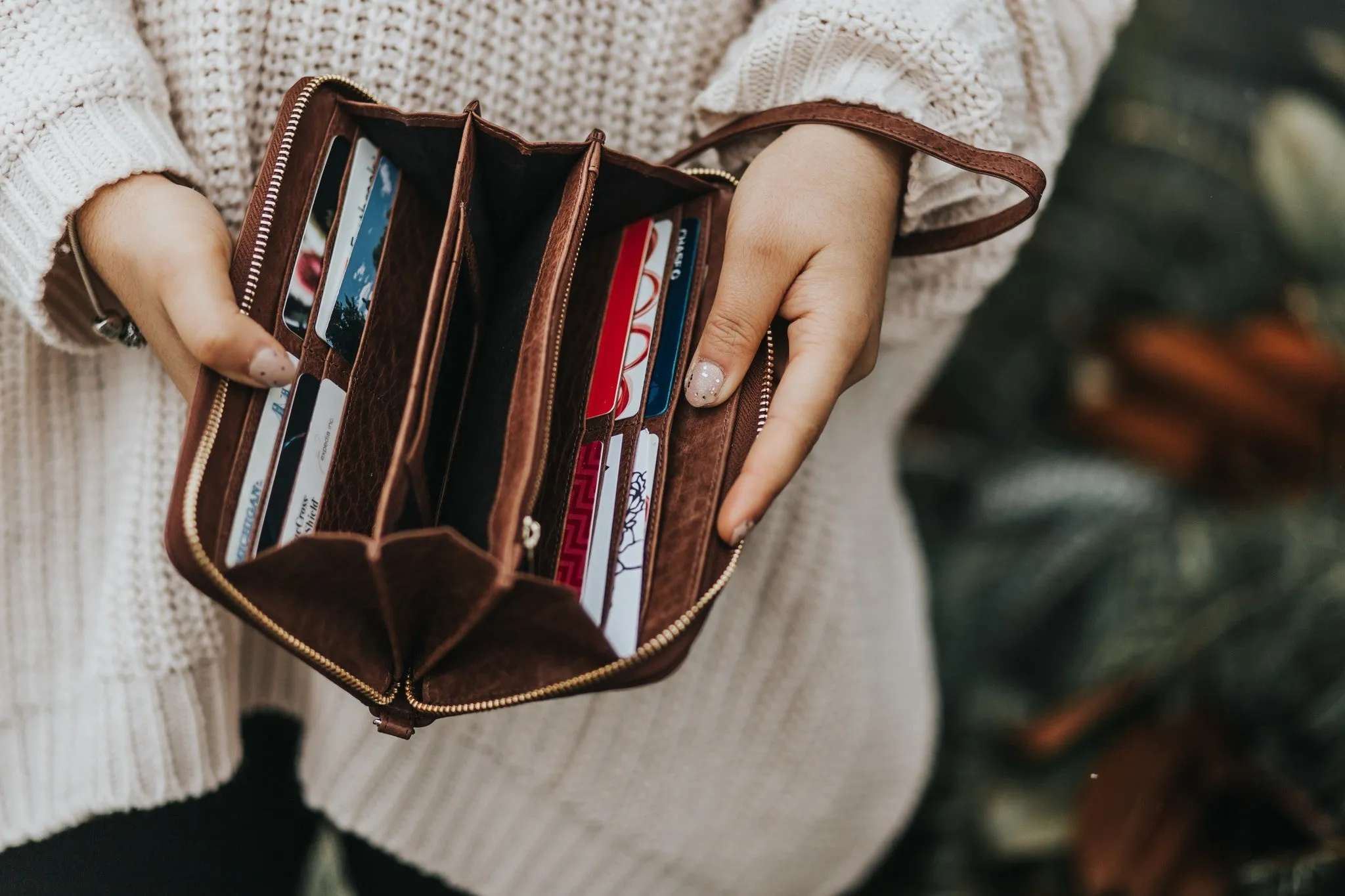 Phone Wallet - Coffee