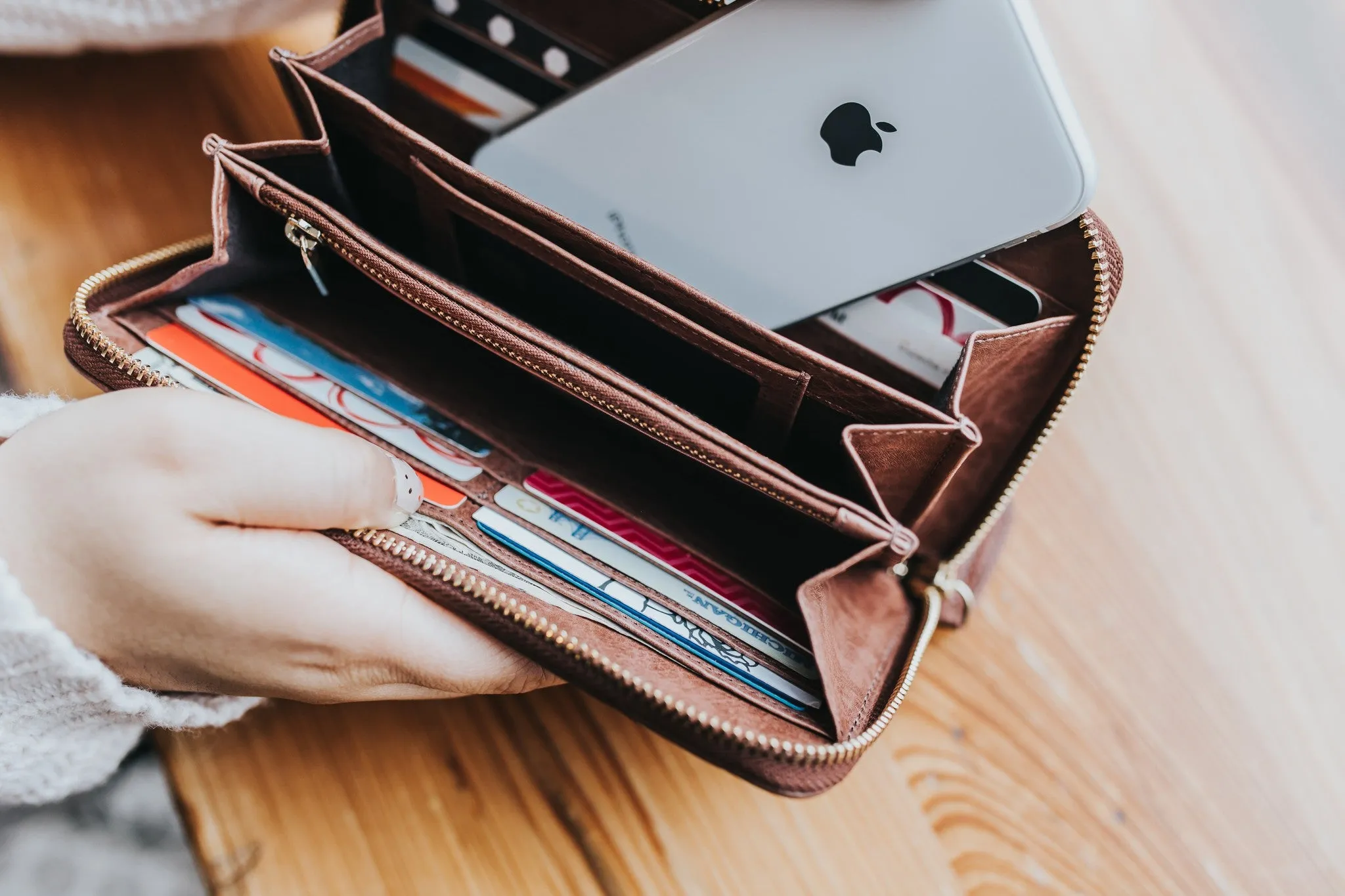 Phone Wallet - Coffee